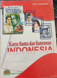 Image of Karya Sastra dan Sastrawan Indonesia