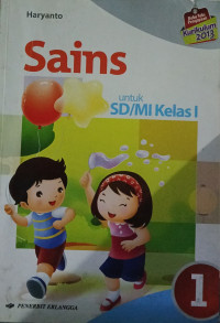 Image of Sains untuk SD/MI Kelas I